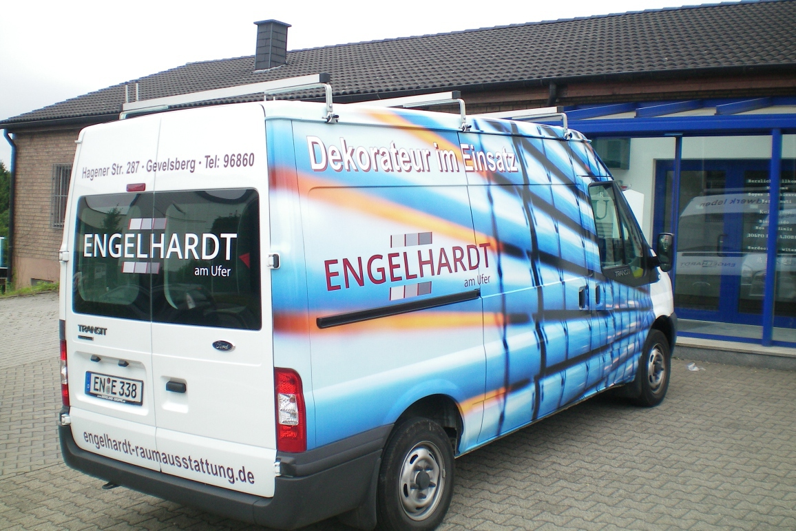 Fahrzeugwerbung Vollverklebung