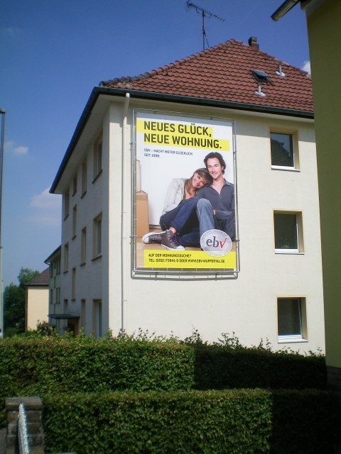 Spannrahmen mit Planentransparent